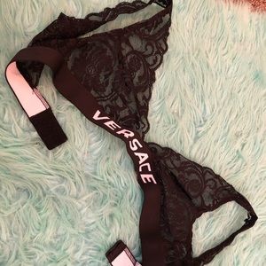 Two piece Versace lace outfit